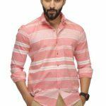Vertical stripe shirt