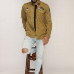 Cargo embroidery Patche shirt